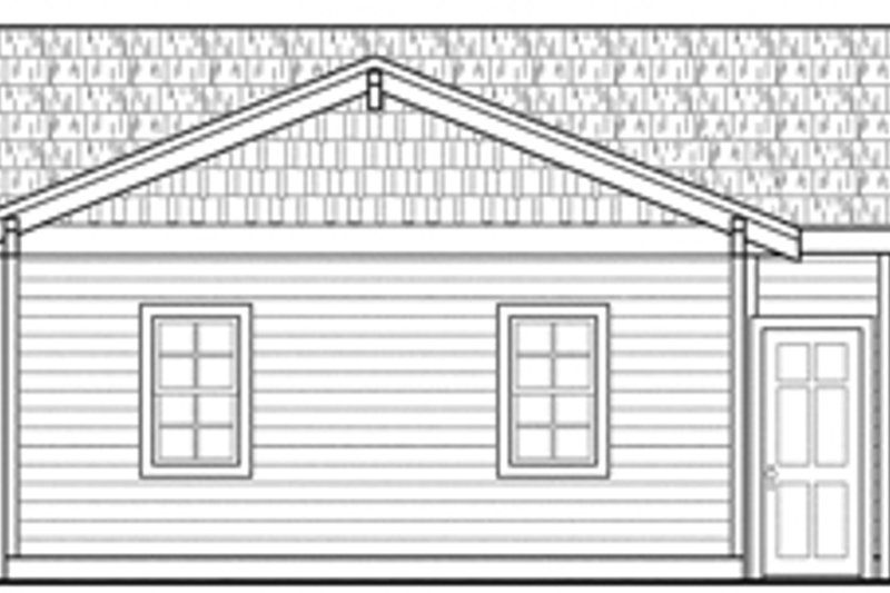 Dream House Plan - Exterior - Other Elevation for Traditional House Plan #124-892, 0 bath