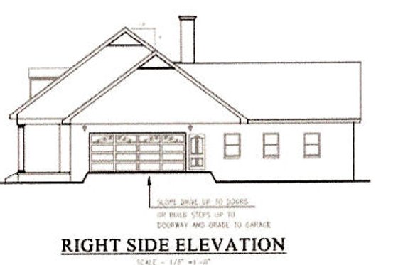 Exterior - Other Elevation for Southern House Plan #44-111 - 4 bed, 3.5 bath