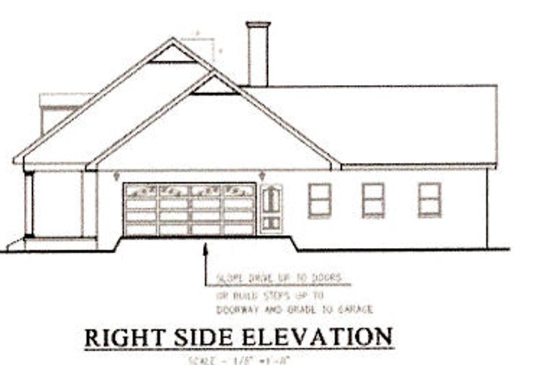 Home Plan - Exterior - Other Elevation for Southern House Plan #44-111 - 4 bed, 3.5 bath
