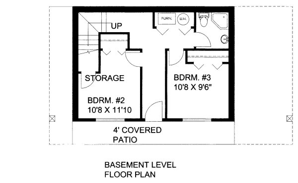 Bungalow Floor Plan - Other Floor Plan #117-721