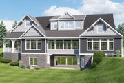 Craftsman Style House Plan - 2 Beds 2.5 Baths 4314 Sq/Ft Plan #1064-315 