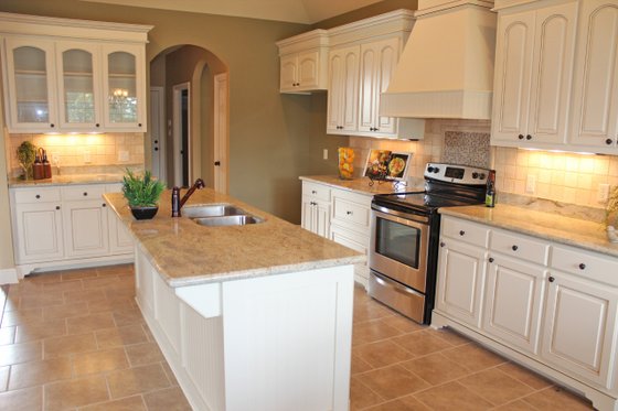 Interior - Kitchen for European House Plan #430-72 - 3 bed, 2 bath