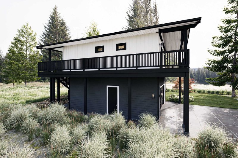 Dream House Plan - Exterior - Other Elevation for Country House Plan #1101-25 - 2 bed, 1 bath