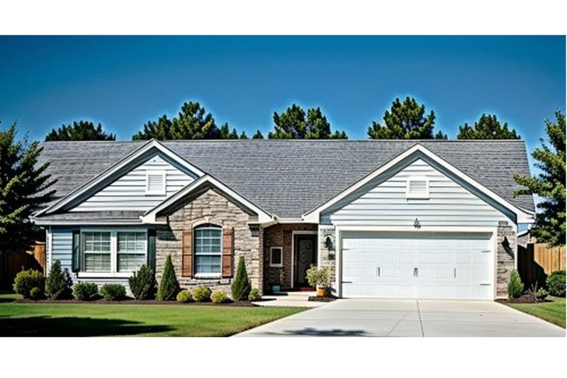 Dream House Plan - Traditional Exterior - Front Elevation Plan #58-112