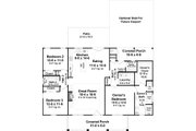 Country Style House Plan - 3 Beds 2.5 Baths 1762 Sq/Ft Plan #21-482 