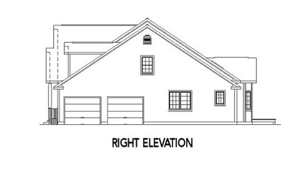 Exterior - Other Elevation 1 for Traditional House Plan #312-623 - 3 bed, 2.5 bath