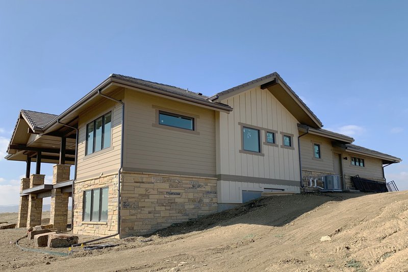 Architectural House Design - Left Side