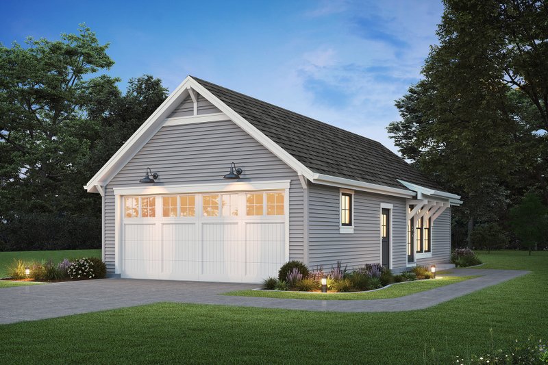 Home Plan - Exterior - Other Elevation for Traditional House Plan #48-1132 - 1 bed, 1 bath