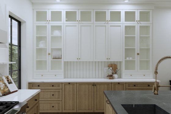 Interior - Kitchen 4 for European House Plan #1114-28 - 3 bed, 2.5 bath