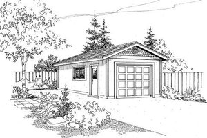 Mediterranean Exterior - Front Elevation Plan #124-632