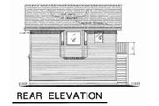 Traditional Style House Plan - 1 Beds 1 Baths 583 Sq/Ft Plan #18-4526 