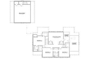 3300 square foot Colonial House plan