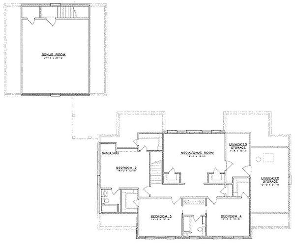 3300 square foot Colonial House plan