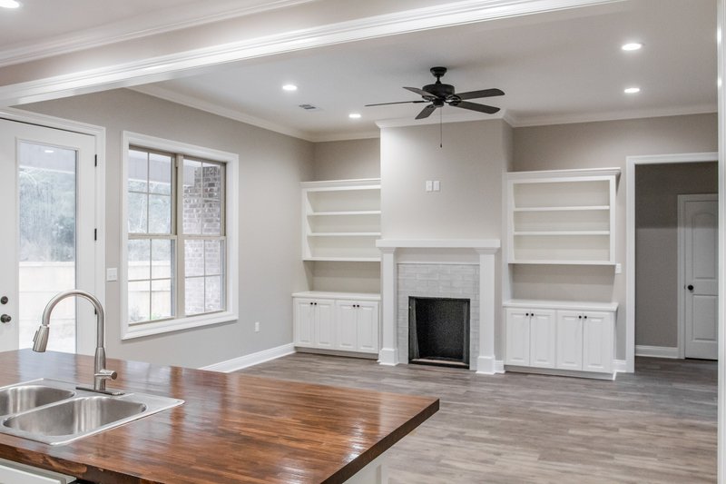 Dream House Plan - Photo 4 for Ranch House Plan #430-88 - 3 bed, 2 bath