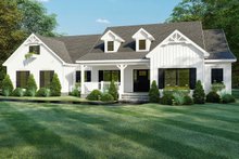 Home Plan - Farmhouse Exterior - Front Elevation Plan #923-157