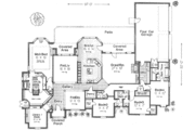 European Style House Plan - 4 Beds 3.5 Baths 3942 Sq/Ft Plan #310-509 