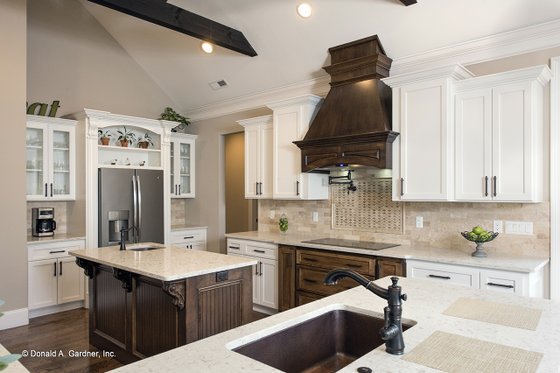 Interior - Kitchen 3 for Cottage House Plan #929-992 - 4 bed, 4 bath