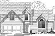 Traditional Style House Plan - 3 Beds 2 Baths 1392 Sq/Ft Plan #67-637 