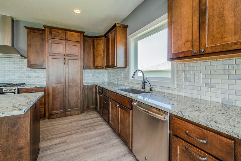 Architectural House Design - Interior - Kitchen 2 for Ranch House Plan #70-1484 - 2 bed, 2 bath