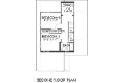 Modern Style House Plan - 3 Beds 2 Baths 1285 Sq/Ft Plan #518-1 