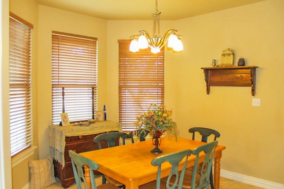 Interior - Dining Room for Mediterranean House Plan #80-142 - 4 bed, 2 bath