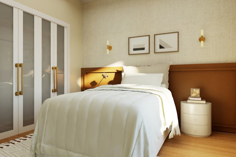 House Plan Design - Interior - Bedroom for Ranch House Plan #1064-337 - 2 bed, 2 bath