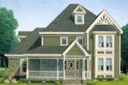 Victorian Style House Plan - 4 Beds 2.5 Baths 2651 Sq/Ft Plan #410-272 