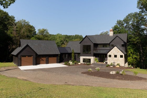 Exterior - Front Elevation 4 for Farmhouse House Plan #928-393 - 5 bed, 3.5 bath