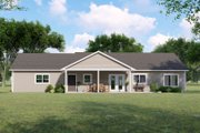 Ranch Style House Plan - 3 Beds 2 Baths 1602 Sq/Ft Plan #1064-135 