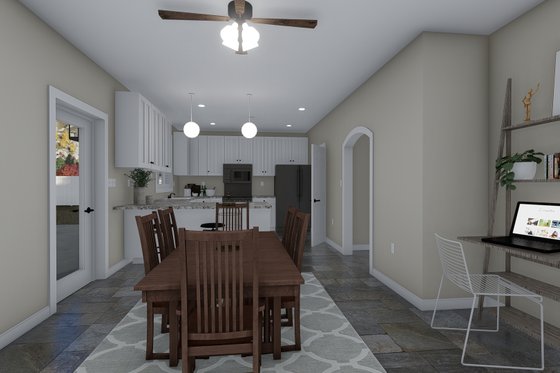 Interior - Dining Room for Traditional House Plan #1060-105 - 4 bed, 2.5 bath