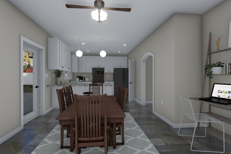 House Plan Design - Interior - Dining Room for Traditional House Plan #1060-105 - 4 bed, 2.5 bath