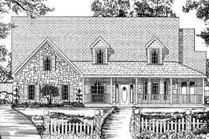 Traditional Exterior - Front Elevation Plan #62-135