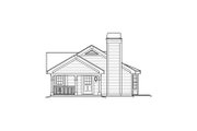 Ranch Style House Plan - 1 Beds 1 Baths 480 Sq/Ft Plan #57-725 