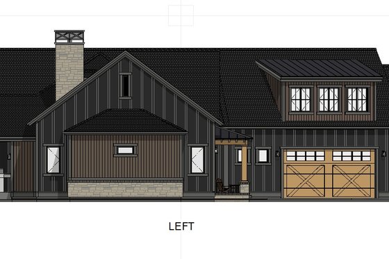 Exterior - Other Elevation 1 for Craftsman House Plan #1069-29 - 3 bed, 2.5 bath