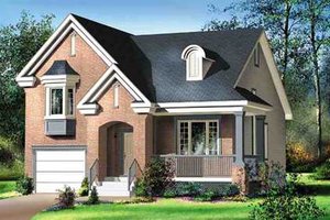 Traditional Exterior - Front Elevation Plan #25-4246