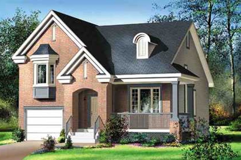 Traditional Style House Plan - 3 Beds 1.5 Baths 1652 Sq/Ft Plan #25-4246