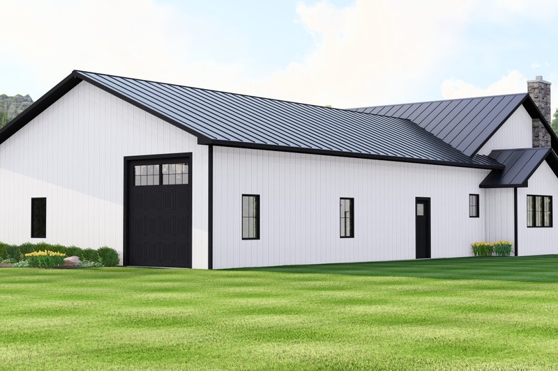 House Blueprint - Exterior - Other Elevation for Barndominium House Plan #1064-388 - 3 bed, 3 bath