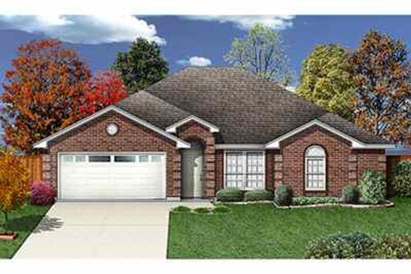 Home Plan - Traditional Exterior - Front Elevation Plan #84-122