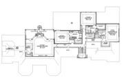 European Style House Plan - 5 Beds 4.5 Baths 7489 Sq/Ft Plan #81-413 