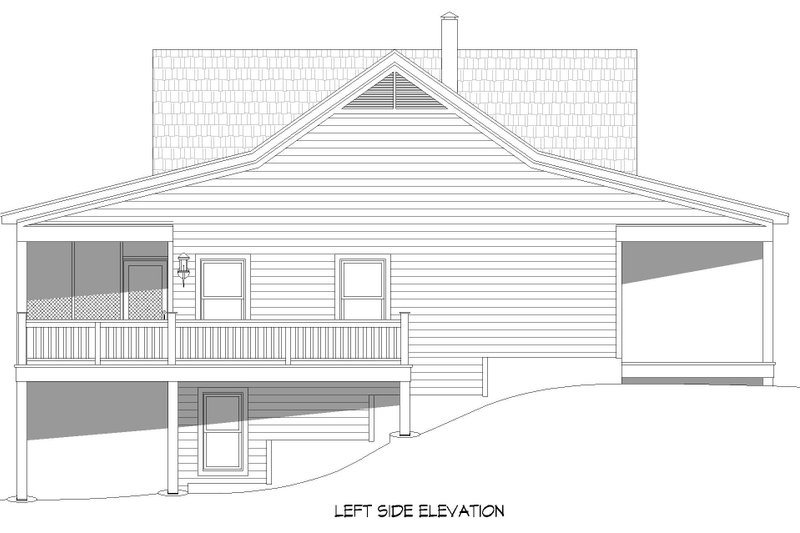 House Plan Design - Exterior - Other Elevation for Traditional House Plan #932-567 - 2 bed, 2 bath