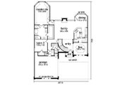 Traditional Style House Plan - 5 Beds 3 Baths 2940 Sq/Ft Plan #84-272 