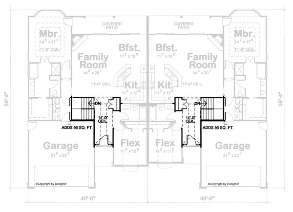Home Plan - Traditional Floor Plan - Other Floor Plan #20-2063
