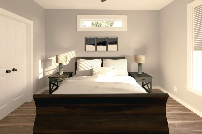 Home Plan - Interior - Bedroom for Country House Plan #44-267 - 2 bed, 2 bath