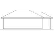 Prairie Style House Plan - 0 Beds 0 Baths 1448 Sq/Ft Plan #124-1053 