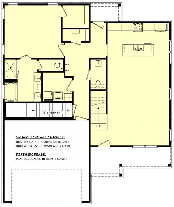 Farmhouse Floor Plan - Other Floor Plan #430-313
