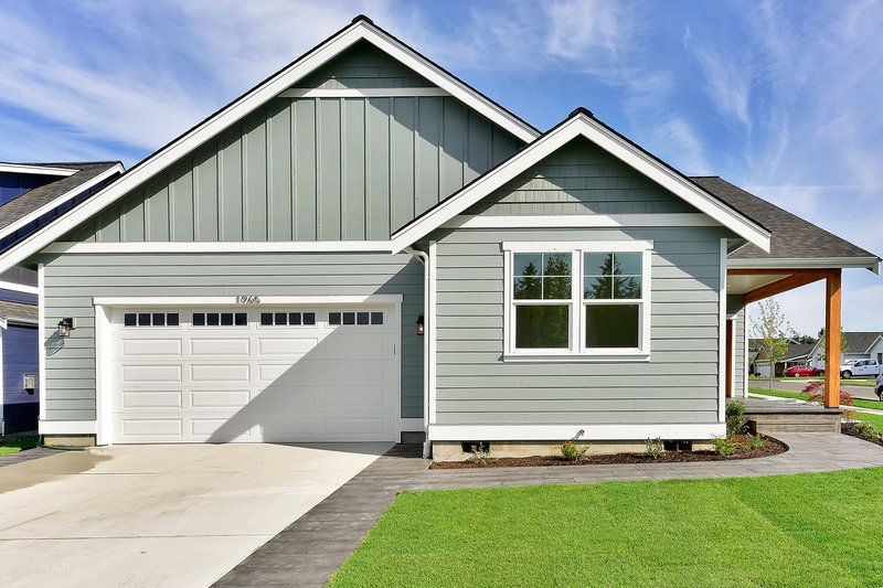 House Plan Design - Exterior - Front Elevation 3 for Craftsman House Plan #1070-27 - 3 bed, 2 bath
