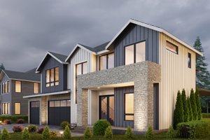 Exterior - Other Elevation for Farmhouse House Plan #1066-248 - 6 bed, 4 bath