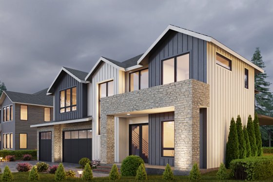 Exterior - Other Elevation for Farmhouse House Plan #1066-248 - 6 bed, 4 bath