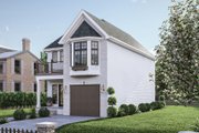 Victorian Style House Plan - 3 Beds 2.5 Baths 1583 Sq/Ft Plan #455-462 