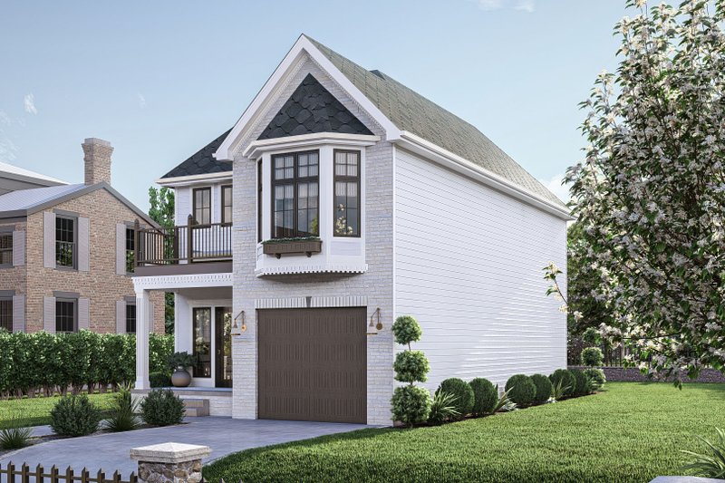 House Plan Design - Exterior - Other Elevation for Victorian House Plan #455-462 - 3 bed, 2.5 bath
